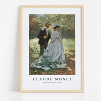 Claude Monet - Bazille and Camille 1865