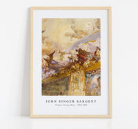 
              John Singer Sargent - Tiepolo Ceiling, Milan (ca. 1898–1900)
            