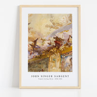 John Singer Sargent - Tiepolo Ceiling, Milan (ca. 1898–1900)