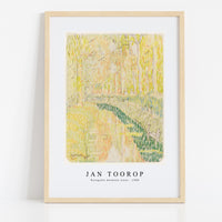 Jan Toorop - Navigates between trees (1980)