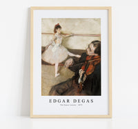 
              Edgar Degas - The Dance Lesson 1879
            