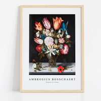 Ambrosius Bosschaert - Flowers in a Glass