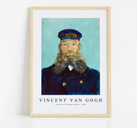 
              Vincent Van Gogh - Portrait of Postman Roulin 1888
            