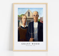 
              Grant Wood - American Gothic 1930
            