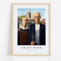 Grant Wood - American Gothic 1930