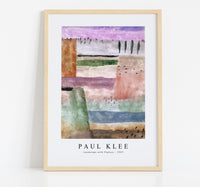 
              Paul Klee - Landscape with Poplars 1929
            
