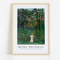 Henri Rousseau - Woman Walking in an Exotic Forest (Femme se promenant dans une forêt exotique) 1905