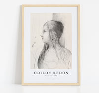 
              Odilon Redon - Brunnhilde 1894
            
