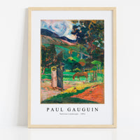 Paul Gauguin - Tahitian Landscape 1892