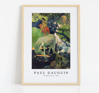 
              Paul Gauguin - The White Horse 1898
            