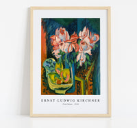 
              Ernst Ludwig Kirchner - Pink Roses 1918
            