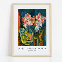 Ernst Ludwig Kirchner - Pink Roses 1918