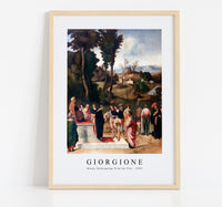 
              Giorgione - Moses Undergoing Trial by Fire 1505
            