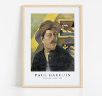 
              Paul Gauguin - Self-Portrait in a Hat 1893
            
