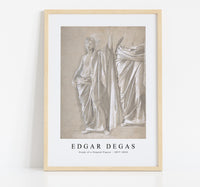 
              Edgar Degas - Study of a Draped Figure 1857-1858
            