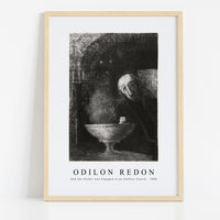 Odilon Redon - And the Seeker was Engaged in an Endless Search 1886