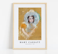 
              Mary Casatt - Buste de fillette 1902
            