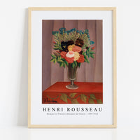 Henri Rousseau - Bouquet of Flowers (Bouquet de fleurs) 1909-1910