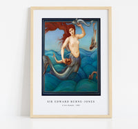 
              Sir Edward Burne-Jones - A Sea-Nymph (1881)
            
