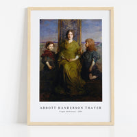 Abbott Handerson Thayer - Virgin Enthroned-1891