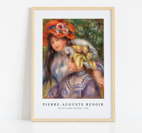 
              Pierre Auguste Renoir - Two Girls (Deux fillettes) 1910
            