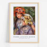 Pierre Auguste Renoir - Two Girls (Deux fillettes) 1910