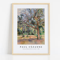 Paul Cezanne - Trees and Road (Arbres et route) 1890