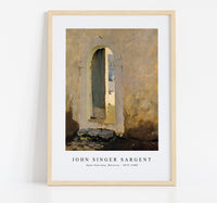 
              John Singer Sargent - Open Doorway, Morocco (ca. 1879–1880)
            