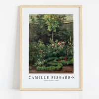 Camille Pissarro - A Rose Garden 1862