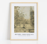 
              Henri Rousseau - River and Park Landscape 1885-1890
            