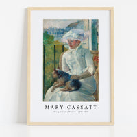 Mary Cassatt - Young Girl at a Window 1883-1884