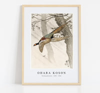 
              Ohara Koson - Flying pheasant (1900 - 1910) by Ohara Koson (1877-1945)
            