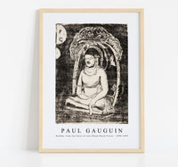 
              Paul Gauguin - Buddha, from the Suite of Late Wood-Block Prints 1898-1899
            
