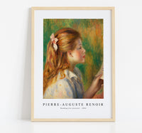 
              Pierre Auguste Renoir - Reading (La Lecture) 1892
            