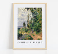 
              Camille Pissarro - Côte des Grouettes, near Pontoise 1878
            