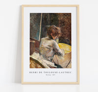 
              Henri De Toulouse–Lautrec - Waiting 1887
            