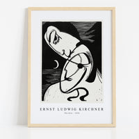 Ernst Ludwig Kirchner - The Kiss 1930