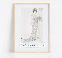 
              Goyo Hashiguchi - Girl in a Summer Kimono 1920
            