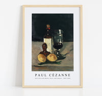 
              Paul Cezanne - Still Life with Bottle, Glass, and Lemons 1867-1869
            