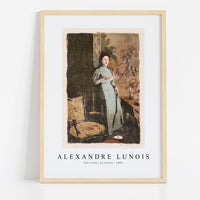 Alexandre Lunois - The Letter; La Lettre 1894