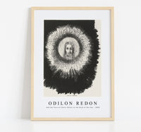 
              Odilon Redon - And the Face of Christ Shone in the Disk of the Sun 1888
            