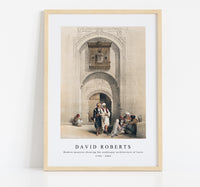 
              David Roberts - Modern mansion showing the arabesque architecture of Cairo-1796-1864
            