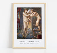 
              Sir Edward Burne Jones - Pygmalion and the Image - The Godhead Fires (1878)
            