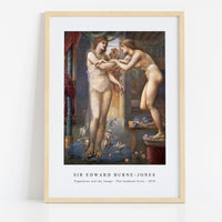Sir Edward Burne Jones - Pygmalion and the Image - The Godhead Fires (1878)