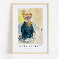Mary Cassatt - Mary Cassatt Self-Portrait 1880