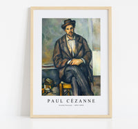 
              Paul Cezanne - Seated Peasant 1892-1896
            