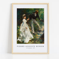 Pierre Auguste Renoir-La Promenade 1870