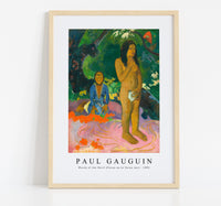 
              Paul Gauguin - Words of the Devil (Parau na te Varua ino) 1892
            