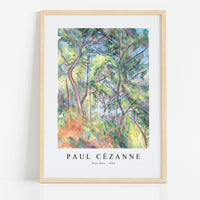 Paul Cezanne - Sous-Bois 1894