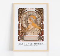 
              Alphonse Mucha - Zodiaque or La Plume 1896-1897
            